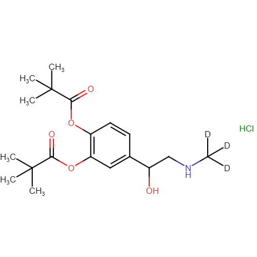 Dipivefrine Hydrochloride-D3