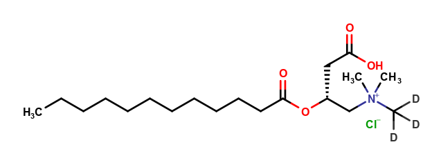 Dodecanoyl-L-carnitine-d3 HCl