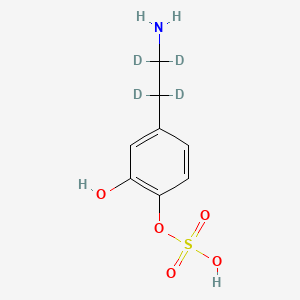 Dopamine 4-O-Sulfate-d4