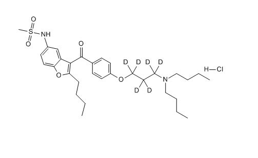 Dronedarone D6 Hydrochloride