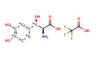 Droxidopa Trifluoroacetic Salt 13C7