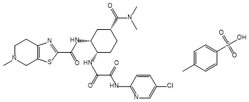 Edoxaban (SRR)-Diastereomer tosylate salt