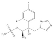Efinaconazole (2R,3R)-diol O-methanesulfonate