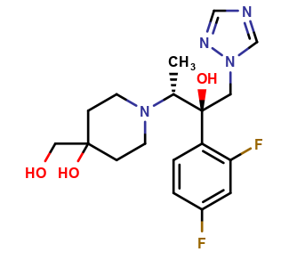 Efinaconazole H4 metabolite