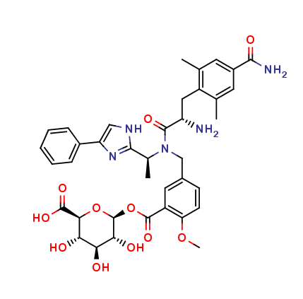 Eluxadoline Acyl-β-D-glucuronide