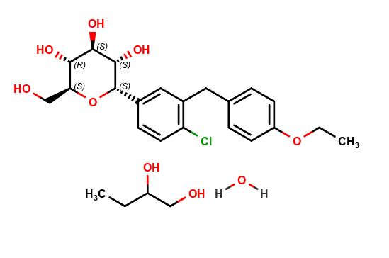 Ena-Dapagliflozin butane-1,2-diol hydrate