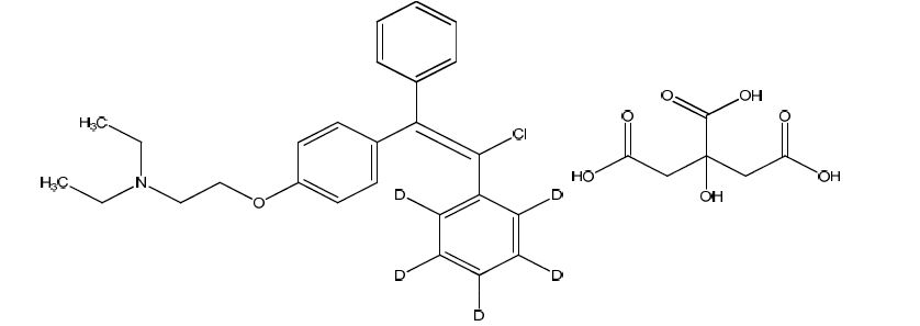 Enclomiphene Ring D5 Citrate