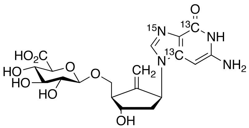 Entecavir-13C2,15N 3’’-O-β-D-Glucuronide