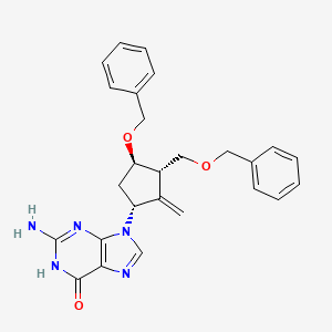 Entecavir Impurity 6 (ent-Entecavir-di-O-benzyl Ether)