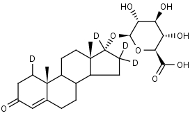 Epitestosterone-1,16,16,17-d4 Glucuronide