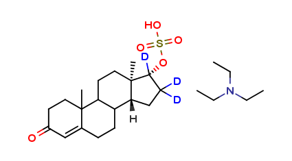 Epitestosterone Sulfate-d3 Triethylamine Salt