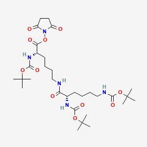 Epsilon dipeptide [Bis-Boc-Lys-Boc-e-N-Lys(Boc)-Osu]