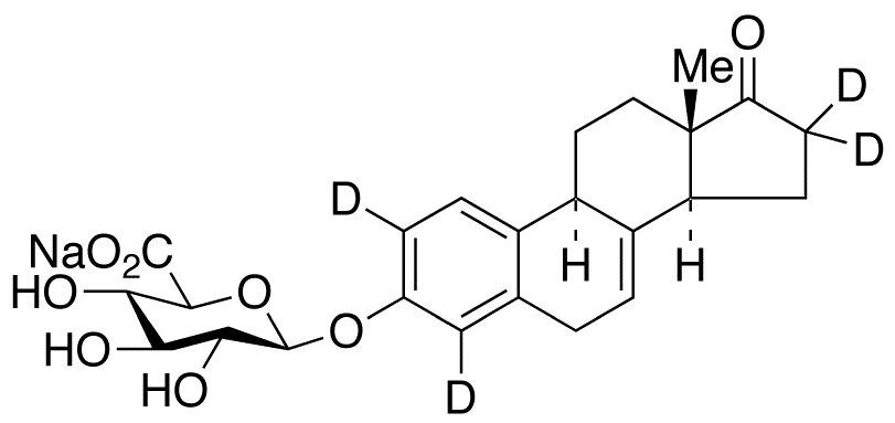 Equilin-d4 3-O-Beta-D-Glucuronide Sodium Salt