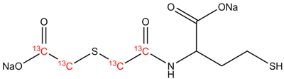 Erdosteine M1 13C4 Disodium Salt