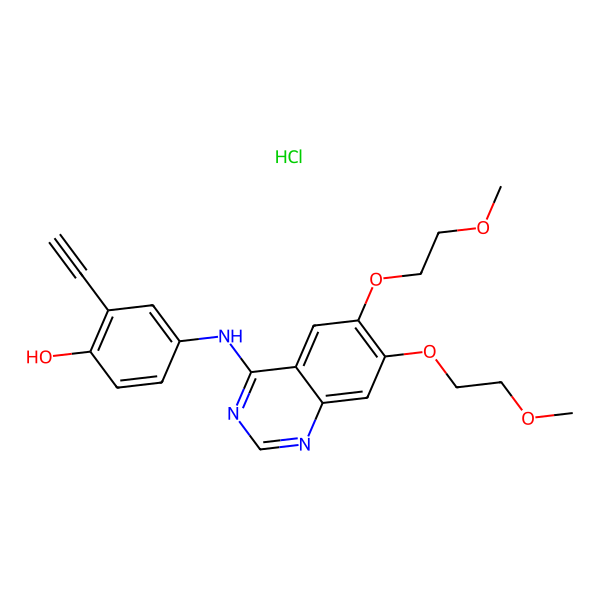 Erlotinib 4-Hydroxy Metabolite HCl salt