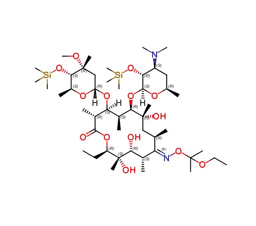 Erythromycin oxime base E-isomer