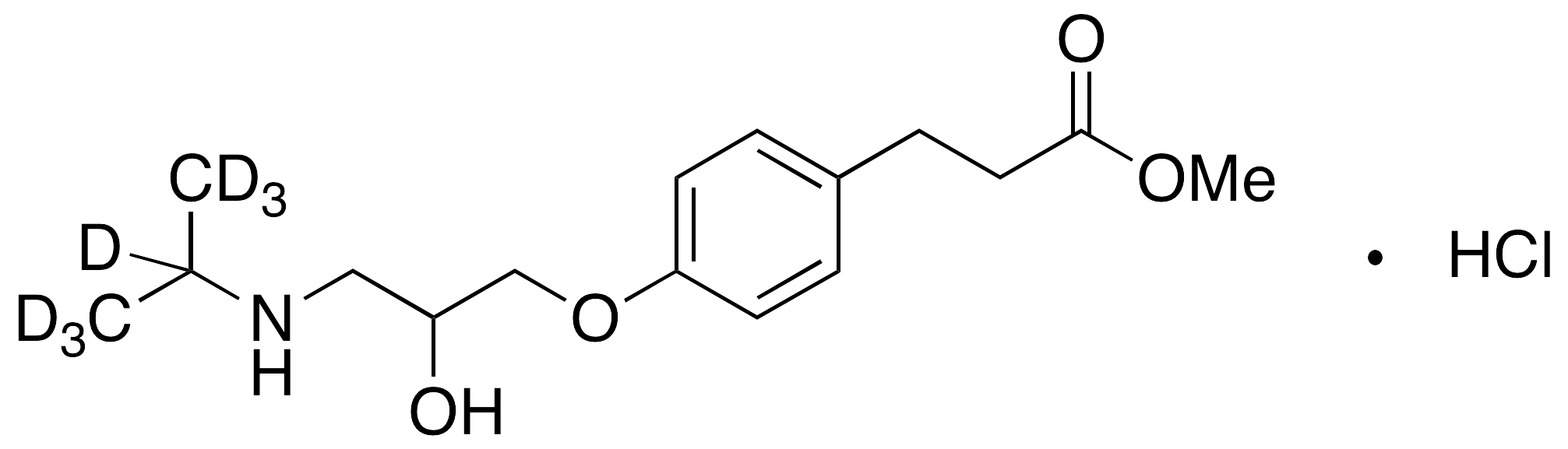 Esmolol-d7 Hydrochloride