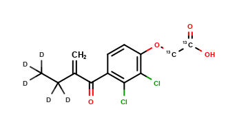 Ethacrynic acid-13C2 D5
