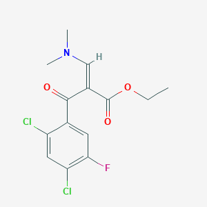 Ethyl-2-(2,4-Dichloro-5-Fluorobenzoyl)-3-(dimethylamino)acrylate