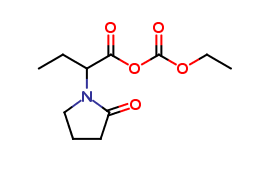 Ethyl 2-(2-oxopyrrolidin-1-yl) butanoyl carbonate