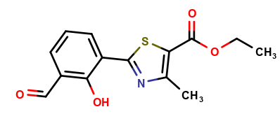 Ethyl 2-(3-formyl-2-hydroxyphenyl)-4-methylthiazole-5-carboxylate