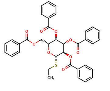 Ethyl 2,3,4,6-tetra-O-benzoyl-1-thio-b-D-glucopyranoside