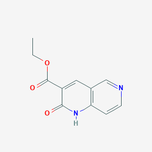 Ethyl 2-oxo-1,2-dihydro-1,6-naphthyridine-3-carboxylate