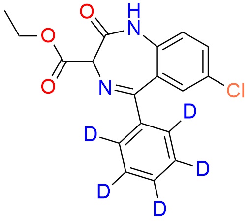 Ethyl ester of Clorazepate-D5