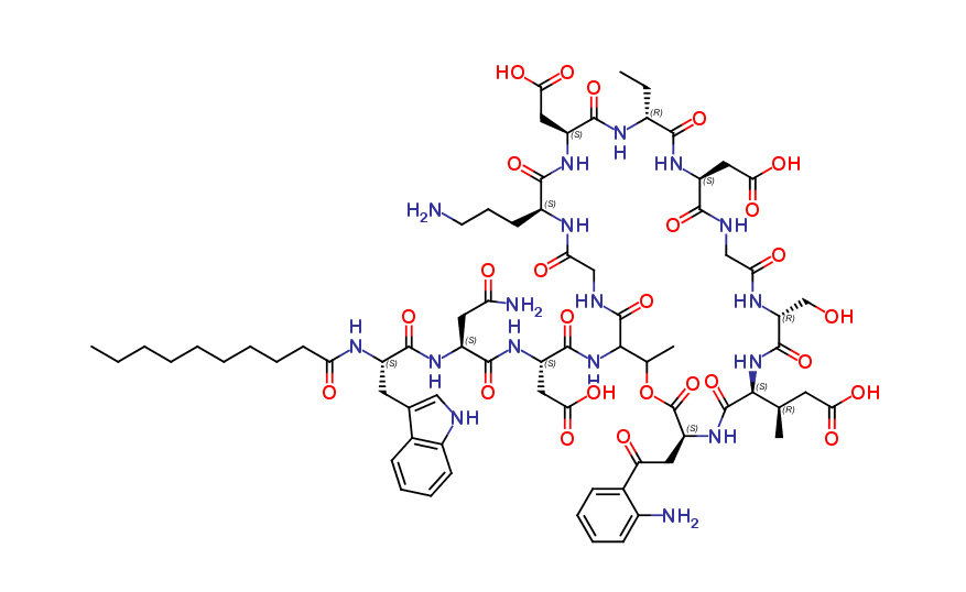 Ethyl isomer of Daptomycin