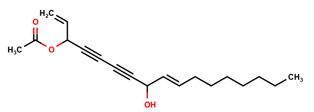 Falcarindiol-8-acetate