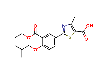 3-Descyano-3-ethoxycarbonyl Febuxostat