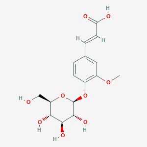 Ferulic acid 4-O-beta-glucopyranoside
