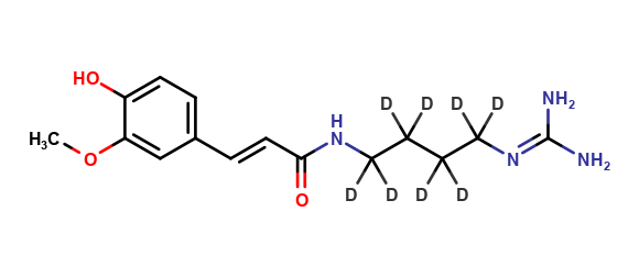 Feruloylagmatine-D₈