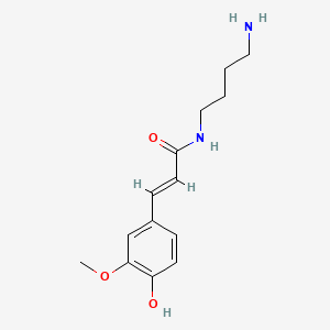 Feruloylputrescine Trifluoroacetic Acid Salt