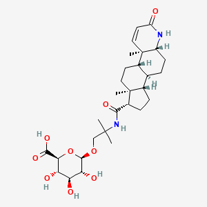 Finasteride 2-(2-Methylpropanol)amide ß-D-Glucuronide