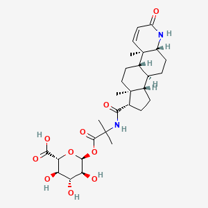 Finasteride Carboxylic Acid Acyl-ß-D-glucuronide