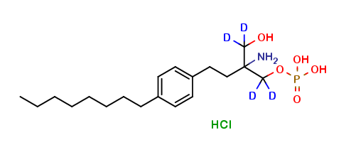 Fingolimod phosphate D4 HCl
