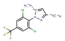 Fipronil Detrifluoromethylsulfinyl-13C2 15N2