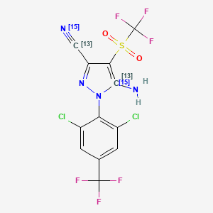 Fipronil Sulfone-13C2,15N2
