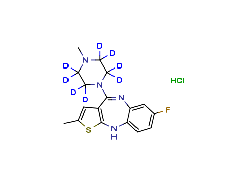 Flumezapine D8 Hydrochloride