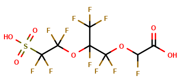 Fluoro[perfluoro-2-(perfluoro-2-sulfoethoxy)propoxy]acetic acid