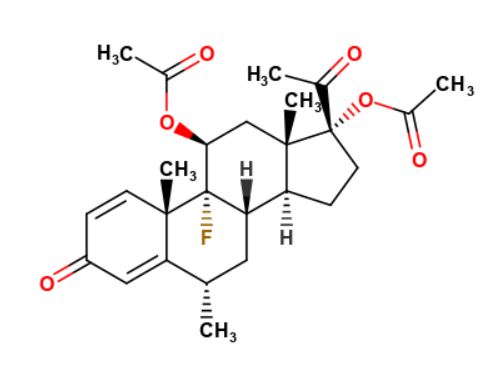 Fluorometholone 11,17-Diacetate