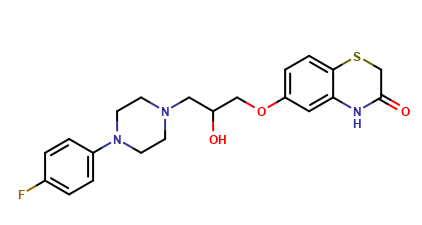 Fluorophenyl benzothiazin Aripiprazole