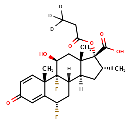Fluticasone 17beta-Carboxylic Acid Propionate-d3