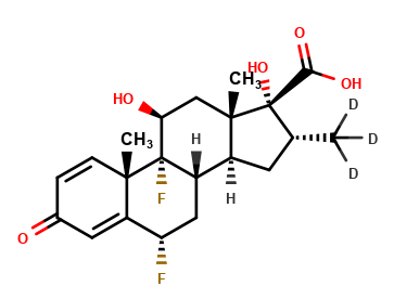 Fluticasone-d3 17b-Carboxylic Acid