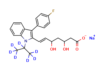 Fluvastatin-d7 Sodium Salt