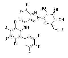 Fluxapyroxad N-beta Glucorinide D4