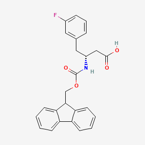 Fmoc-(r)-3-amino-4-(3-fluorophenyl)-butyric acid.