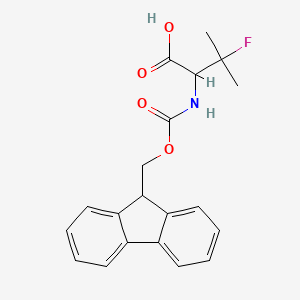 Fmoc-3-fluoro-DL-valine
