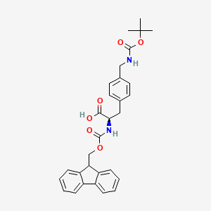Fmoc-4-(Boc-aminomethyl)-D-phenylalanine
